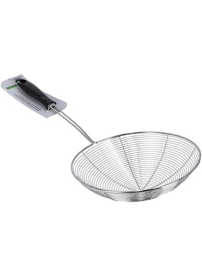 اشتري Royalford 21.5 Cm Stainless Steel Skimmer - Spider Strainer Skimmer Strainer Ladle Stainless Steel Wire Skimmer Spoon with Handle for Kitchen Frying Food, Pasta, Spaghetti, Noodle & More في الامارات