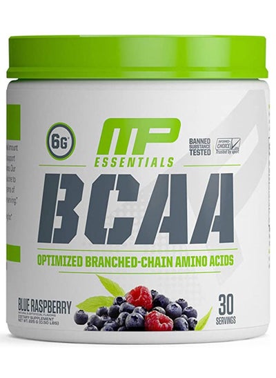 Buy MP Essentials BCAA Blue Raspberry 30 Servings in UAE