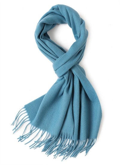 Buy Solid Color Soft And Comfortable Wool Scarf in Saudi Arabia