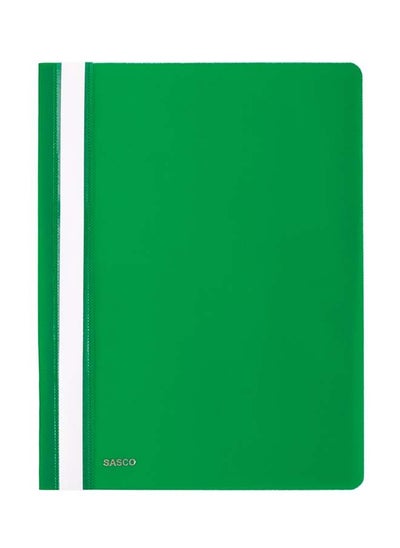 Buy Sasco Pack of 12 FS Size Plastic Files - Green in Egypt