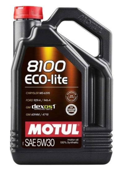 Buy Car Engine Oil 8100 ECO-LITE 5W30 5L in Egypt