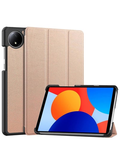 Buy Case Compatible with Xiaomi Redmi Pad SE 8.7 inch Released 2024, Lightweight Hard Shell Protective Case with Multi-Angle Stand,Automatic sleep/wake-up (Rose Gold) in Saudi Arabia