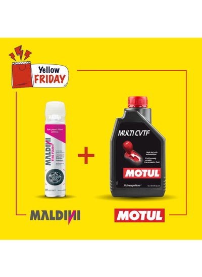 Buy Motul CVTF VI 1L + Maldini Tire Foam in Egypt