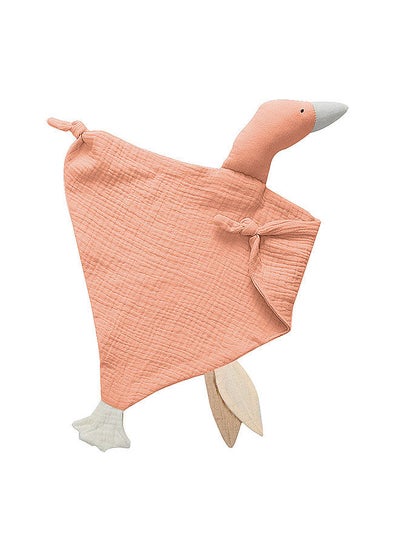 Buy Cute Animal Security Blankets for Babies Soft Cotton Loveys for Babies Soothing Towel Uni Breathable in UAE