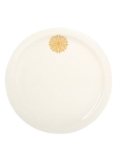 Buy Golden Leaves Melamine Small Plate - 19 cms in UAE