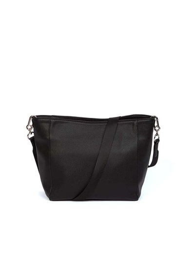 Buy Elegant Faux Leather Bag With Shoulder Strap in Egypt