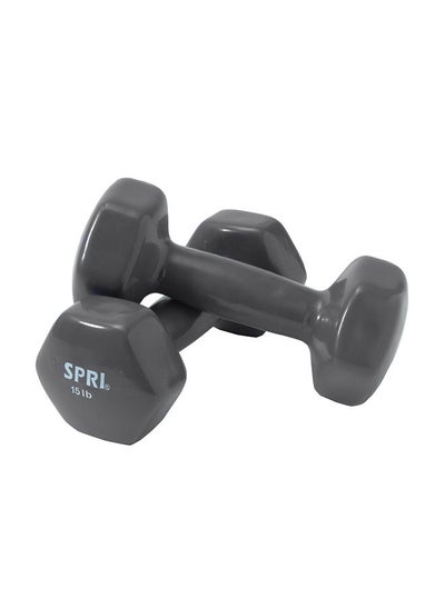 اشتري Dumbbells Vinyl Pair 15LB في السعودية