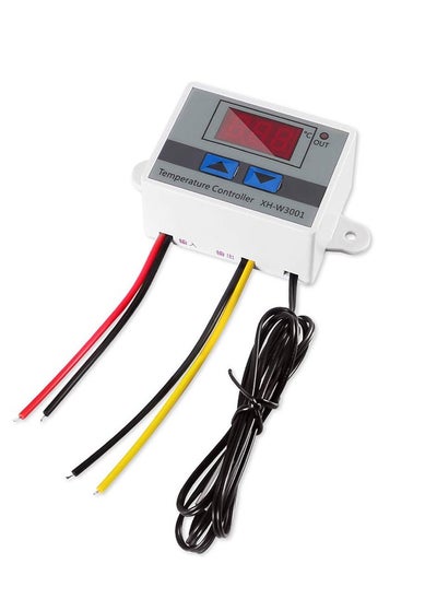 Buy Digital LED Temperature Controller Module, XH-W3001 Mini Thermostat Switch with Waterproof Sensor Probe, Programmable -50 to 110 Degree Heating Cooling Thermostat( 24V ) in Saudi Arabia