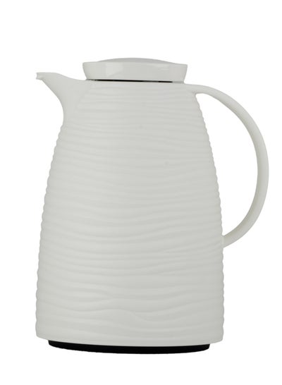 Thermos For Tea And Coffee From Basurrah, WHITE Color, 1L / 1.5L / 2L ...