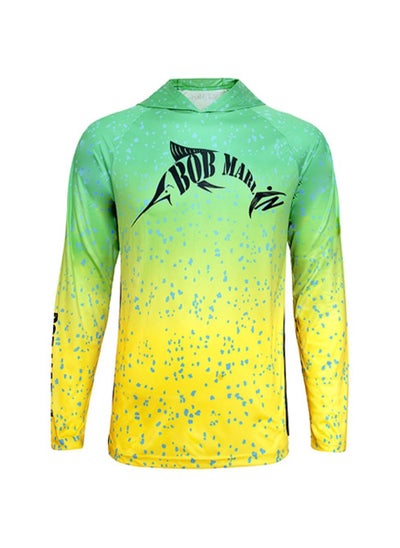 Buy Bob Marlin UPF50 Long Sleeve Performance Hoody Bob Mahi in UAE