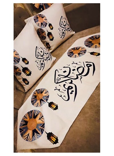 Buy ramadan set runner and 2 cover cushions in Egypt