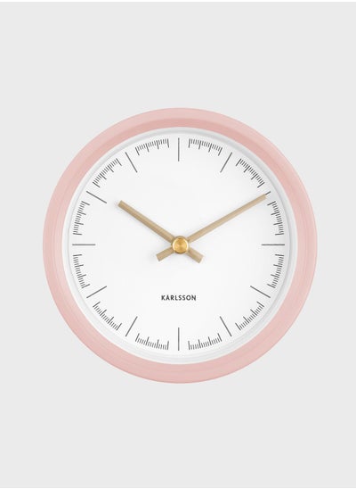 Buy Pink Rubberized Wall Clock in UAE