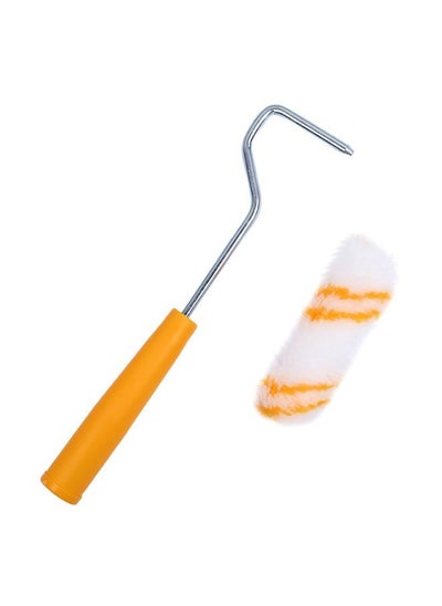 Buy Wall Paint Roller Yellow/White/Silver 27x5x16centimeter in Saudi Arabia