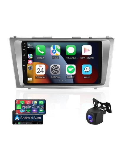 Buy Android Screen For Toyota Camry 2006 To 2011 2GB RAM 32 GB Memory Support Apple Carplay Android Auto Full HD IPS Touch Screen Display and Backup Camera included in UAE