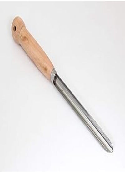 اشتري Corer With Wooden Handle 18950, Wood Silver في مصر