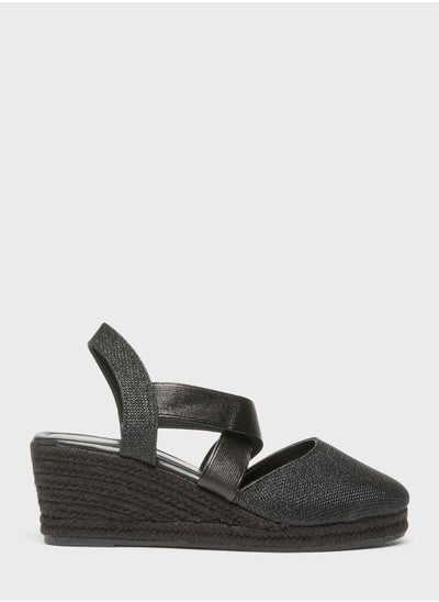 Buy Multi Strap Wedge Sandals in UAE