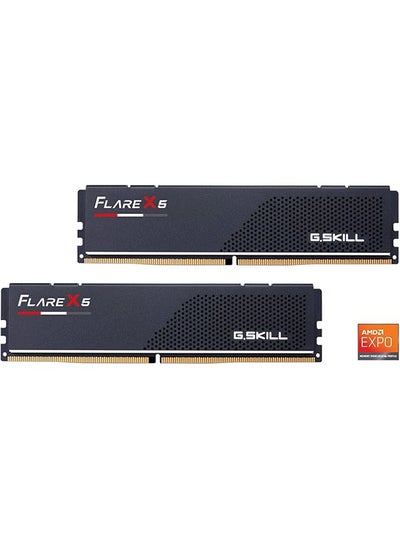 Buy Flare X5 Series (AMD Expo) DDR5 RAM 32GB (2x16GB) 6000MT/s - Matte Black in UAE