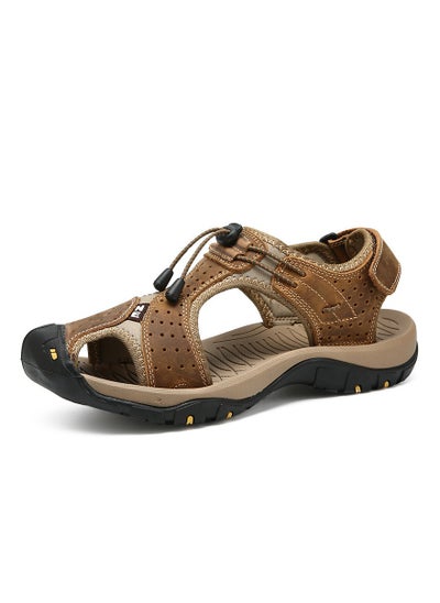 Buy Summer New Trendy Men's Hollow Out Sandals A Pair in Saudi Arabia