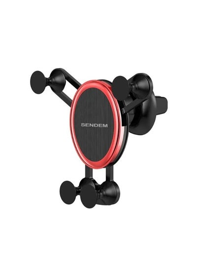 اشتري Fashionable Metallic Gravity Car Mount Used For Mobile Phones في مصر