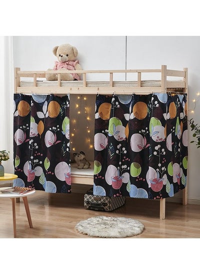 Buy Dorm Home Bunk Bed Curtains Single Sleeper Canopy Blackout Cloth Curtain Shading Bedding Junior Students College Home Drapery 1pc in UAE