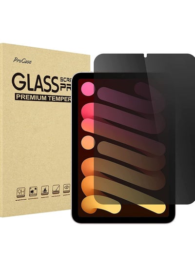 Buy iPad Mini 6 Privacy Screen Protector 8.3 Inch 2021, Anti-Spy Tempered Glass Screen Film Guard Screen Protector for 8.3” iPad Mini 6th Generation 2021 in Saudi Arabia