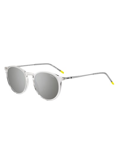 Buy Men's Uv Protection Round Shape Metal Sunglasses Hg 1286/S Grey 46 - Lens Size: 45.9 Mm - Cryst Ruth in Saudi Arabia