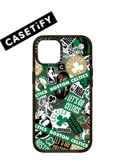 Buy Apple iPhone 15 Pro Max Case,Celtics Magnetic Adsorption Phone Case - Semi transparent in UAE