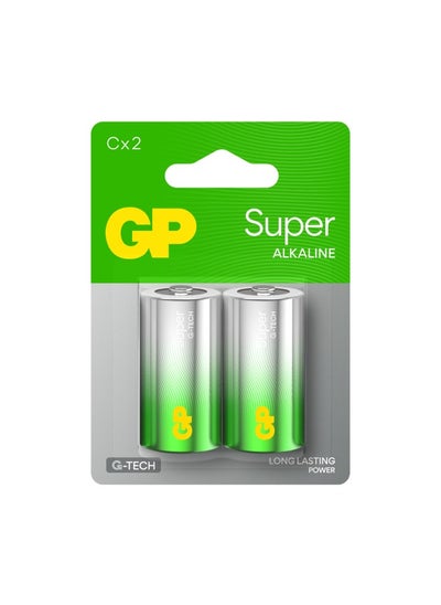 Buy Gp Batteries Ultra Alkaline C Size Battery in UAE