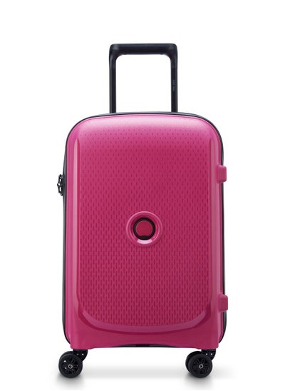 Buy Delsey Belmont + 55cm Hardcase 4 Double Wheel Non-Expandable Cabin Luggage Trolley Raspberry in UAE