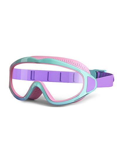 اشتري Kids Swimming Goggles, Professional Diving Goggles Anti-Fog Anti Watert Large Lens Swim Mask for Youth 2-16 Years Old في السعودية