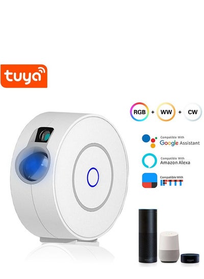 Buy Galaxy Projector Light Tuya Smart Life Smart Star Projector APP Work With Alexa Google Home Starry Sky LED Night Light in UAE