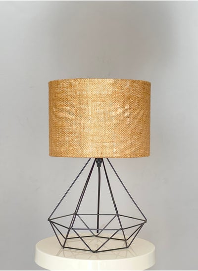 Buy Table Lamp - Black And Beige in Egypt