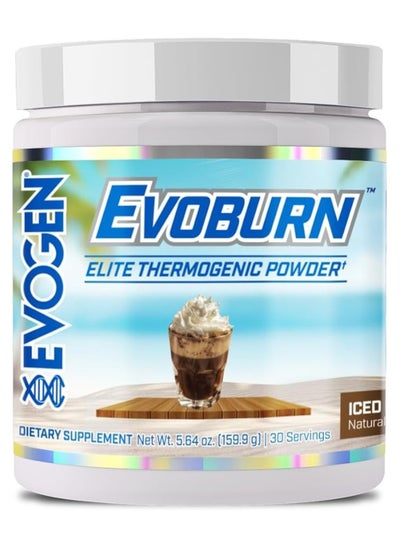 Buy EvoBurn Elite Thermogenic Iced Mocha Coffee 30 Servings 159.9g in UAE