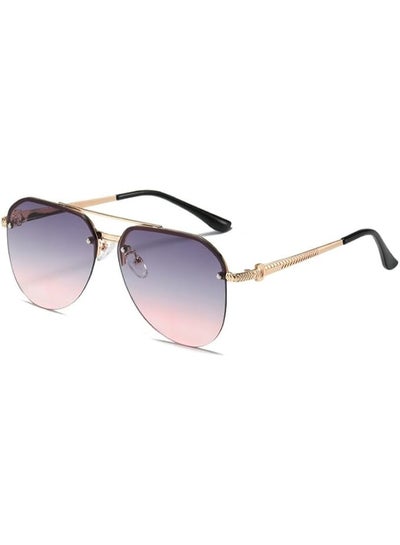 Trendy Oversized Aviator Sunglasses for Women 2025, Cute Retro Aviator Sun Glass Retro Oversized Aviator Sunglasses Women Trendy Y2K Designer  main image 4