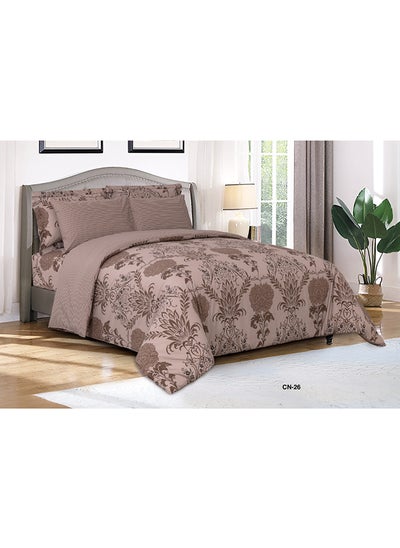 Buy CANNON PRINTED COMFORTER KING 6PC 180TC in UAE