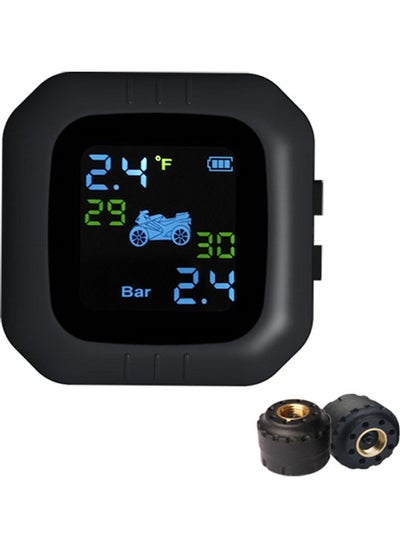 Buy Waterproof Motorcycle Tire Pressure Monitoring System With External Sensors in Saudi Arabia