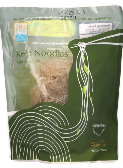 Buy Kelp Noodles with Green Tea 12 oz (340 g) in UAE