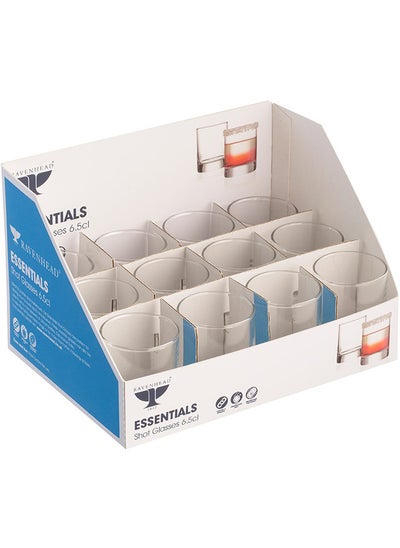 Buy Essentials Shot Glass, Clear - 6.5 cl in UAE