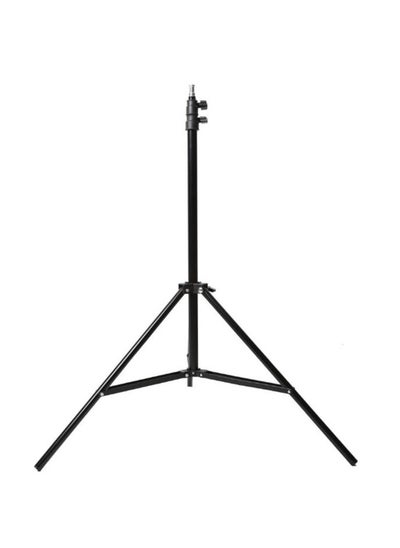 Buy General Professional Light Stand - 2.1 Meter Camera Tripod for Mobile Phone, Camera, and Ring Light - Adjustable Stand for Photography, Streaming, Makeup, and Video Recording - black in Egypt