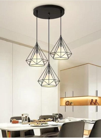 Buy Modern Pendant Light Chandelier With Adjustable Height For Kitchen Dining Room Living Room And Bedroom in UAE