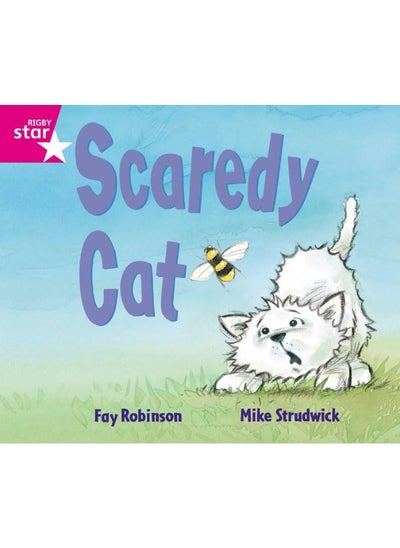 Buy Rigby Star Guided Reception: Pink Level: Scaredy Cat Pupil Book (single) in UAE