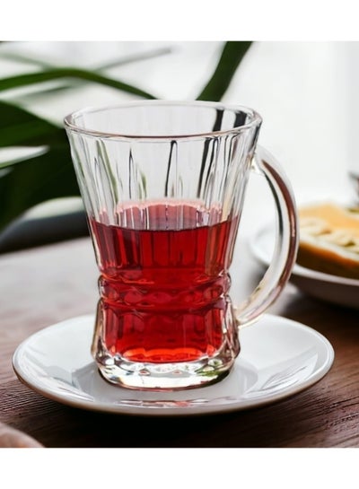 Buy Mug set Turkish for tea & coffe 150ml - VNS405 in Egypt