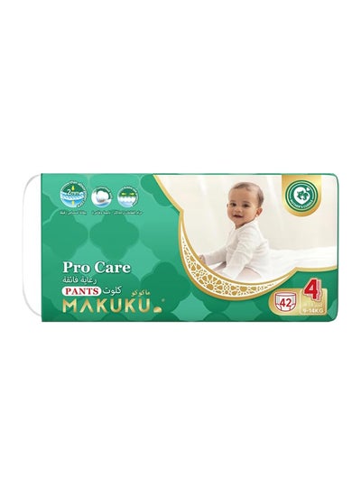 Buy Premium Diapers Procare Pants  Size 4 Large  9-14Kg  42 Pieces in Saudi Arabia