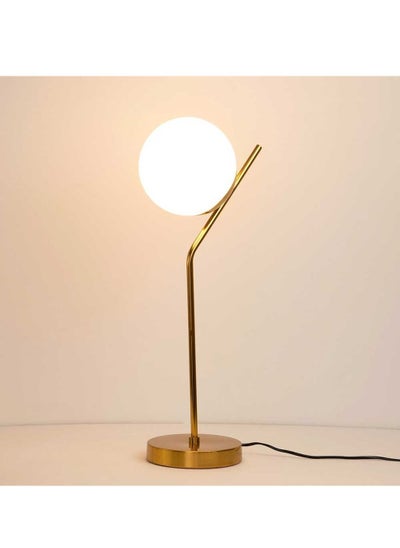 Buy Table Lamp - Gold And White in Egypt