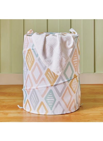 Buy Playland Gemini Polyester Laundry Hamper 38 x 50 x 38 cm in UAE