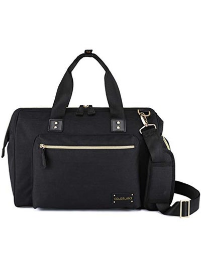 اشتري Zera Mom Dad Diaper Bag-Black في الامارات