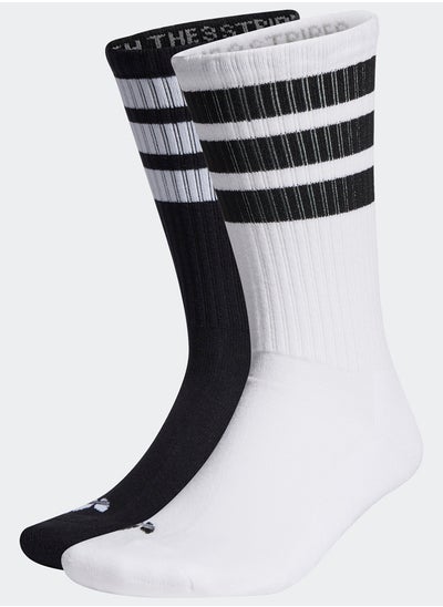 اشتري 3-Stripes Crew Socks 2 Pairs في مصر