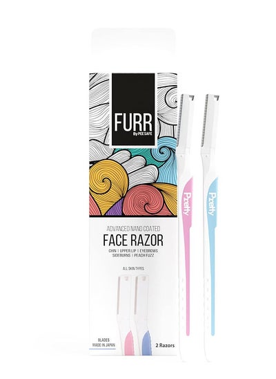 Buy Advanced Nano Coated Face Razor For Women (Pack of 2) in Saudi Arabia