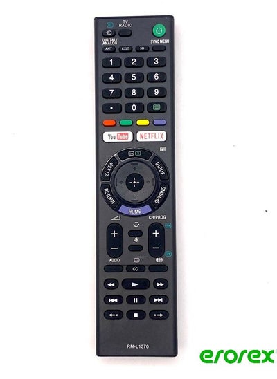 Buy Remote Control for Sony TV LCD TV 3D LED Smart Controller with Youtube Netflix Button RMT-TX300E RMT-TX300P rmf-tx100e in Saudi Arabia