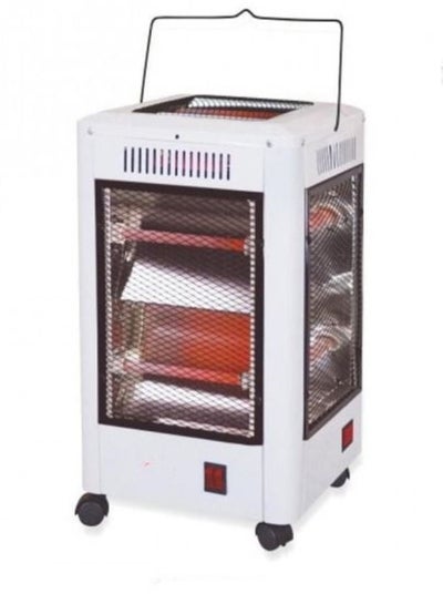 اشتري 5 Sided Electric Quartz Room Heater 2200W White PS-783 في السعودية